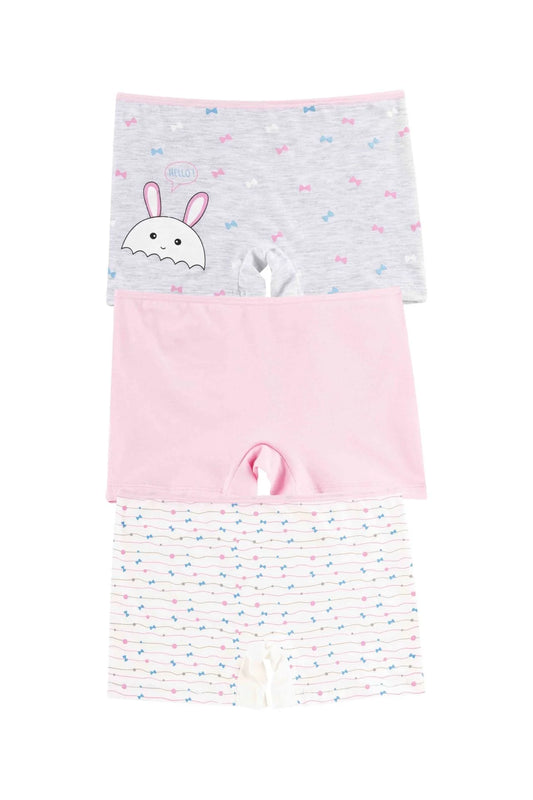 Girls Shorts-Domi set of 3pcs-multi colors