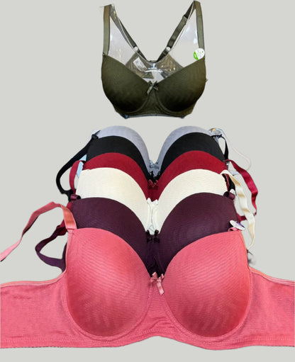 WOMEN'S C MOLD BRA WITHOUT SUPPORT-AYSEMİN