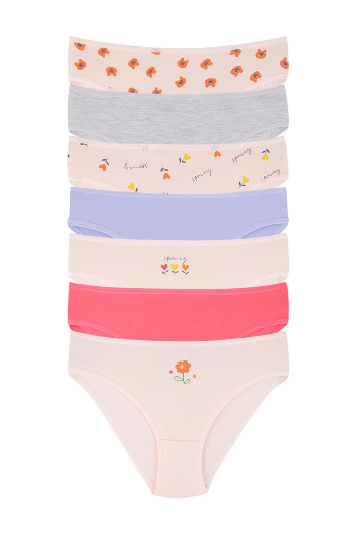 Girls Bikinis-Domi set of 7pcs-multi colors