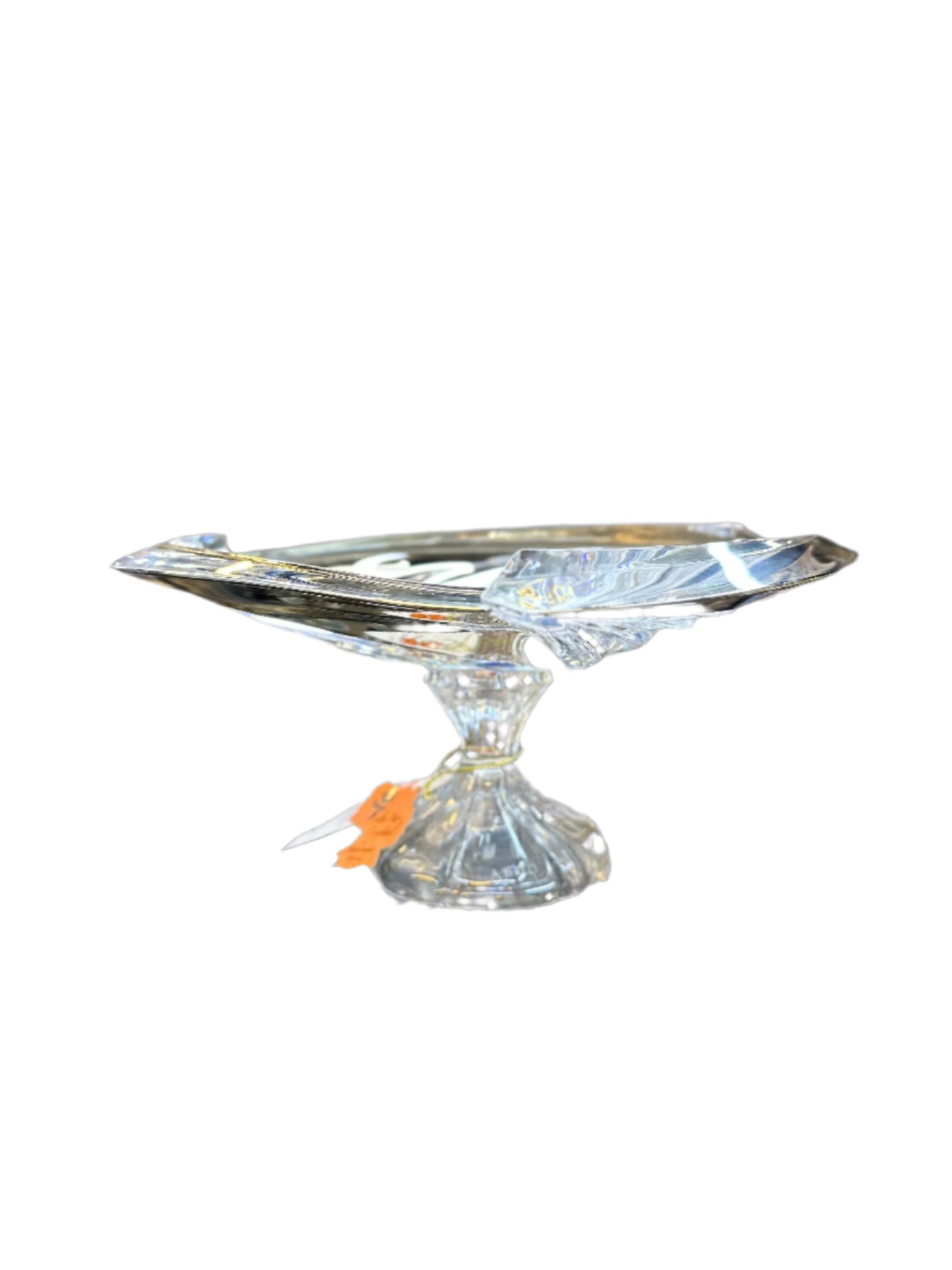 Bohemia Crystal-Cake Plate-Medium