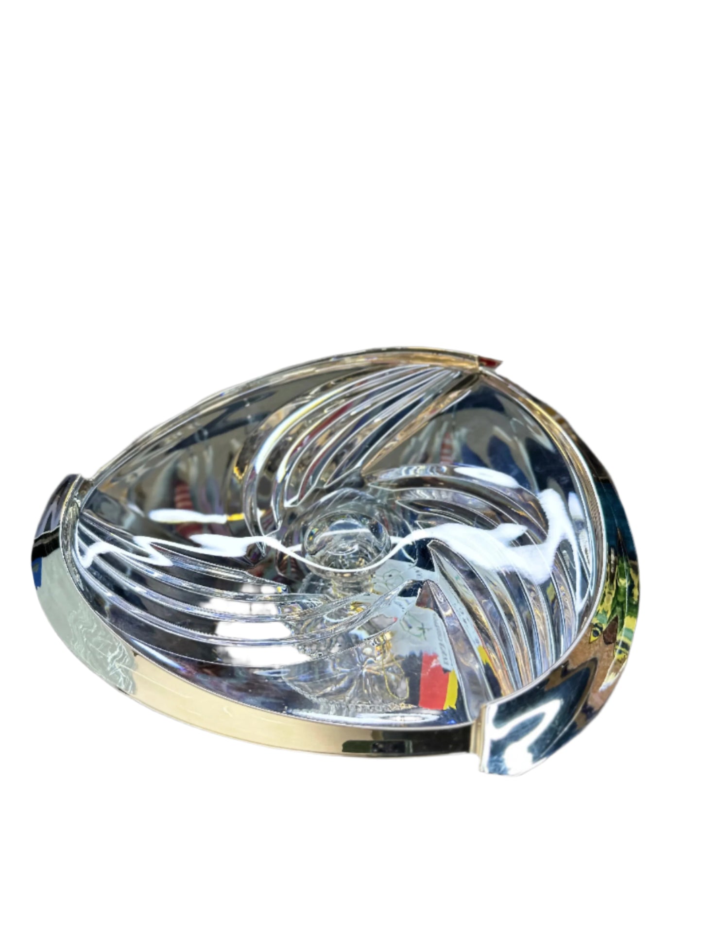 Bohemia Crystal-Cake Plate-Medium