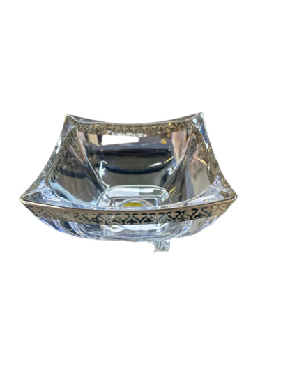 Bohemia Crystal-Crystal Bowl-Square-Medium