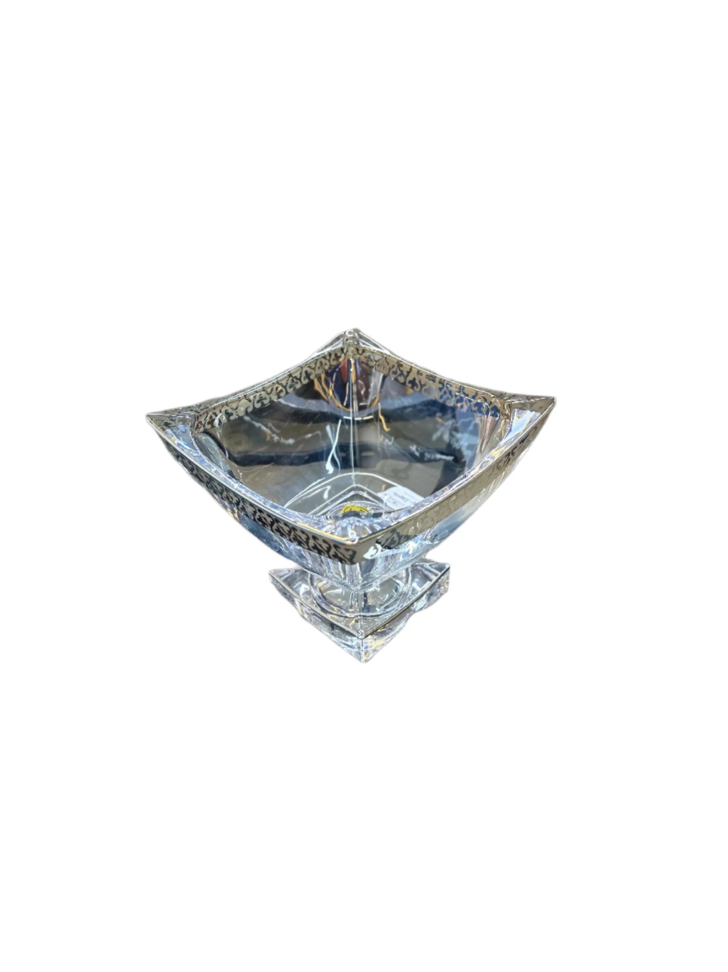 Bohemia Crystal-Crystal Bowl-Square-Medium