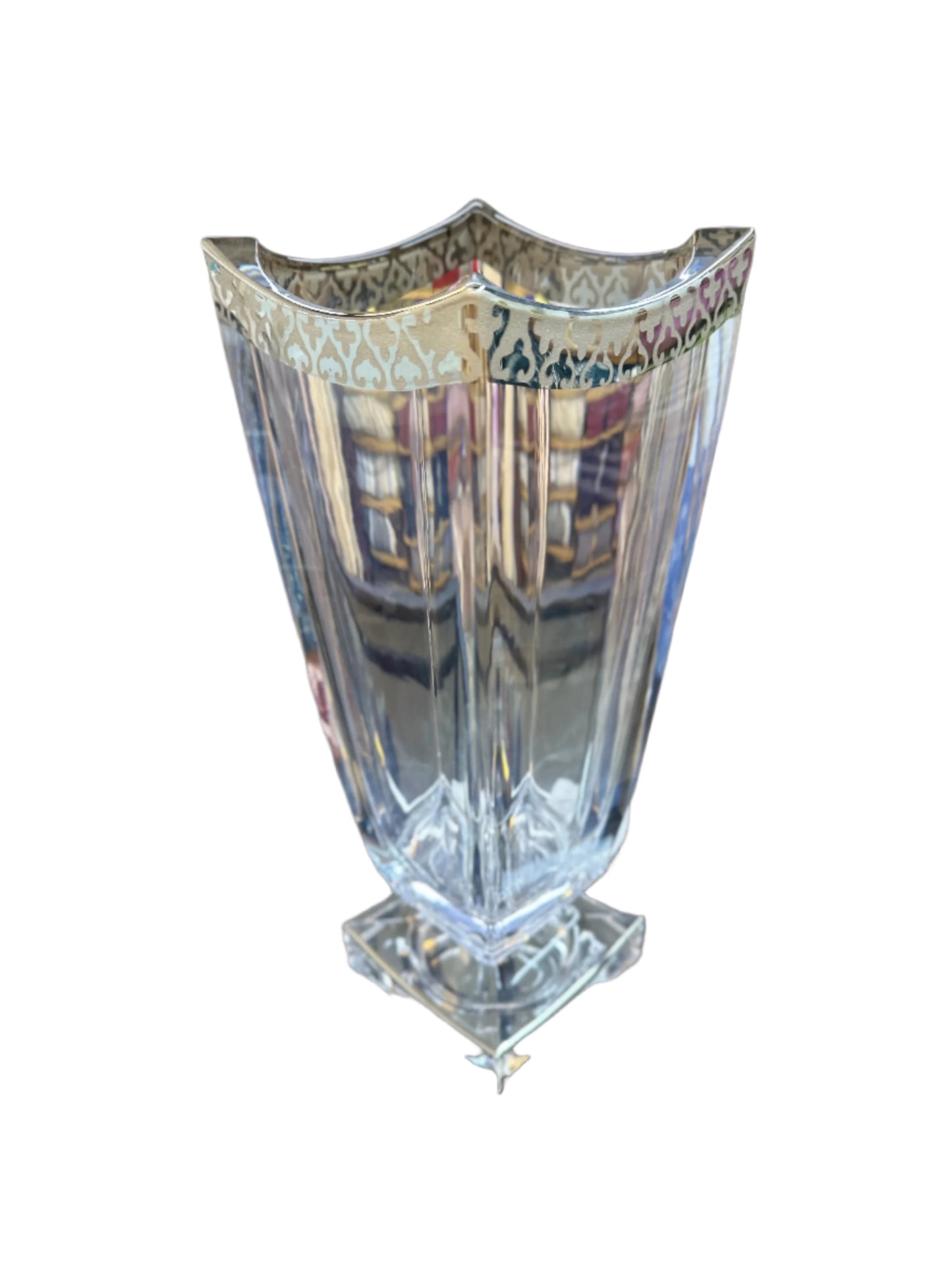 Bohemia Crystal-Vase-Square-Larg