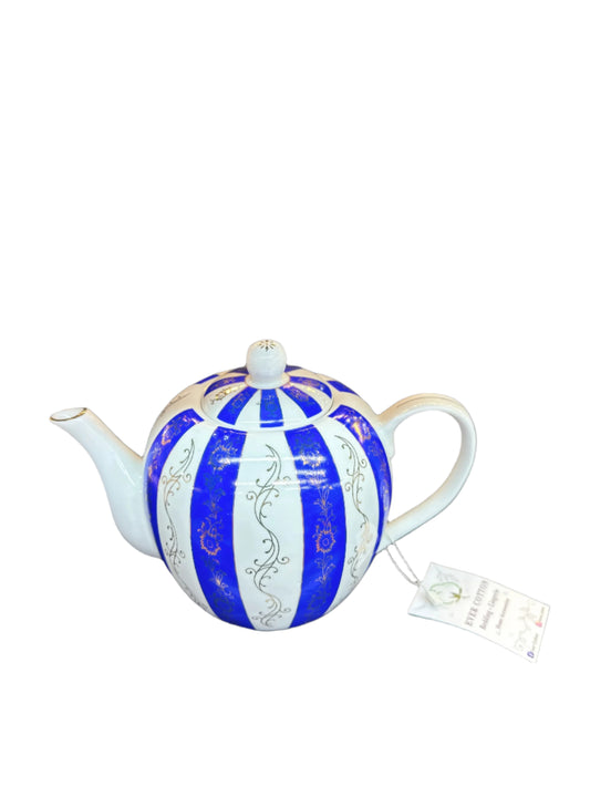 Ceramic Teapot Blue-Larg