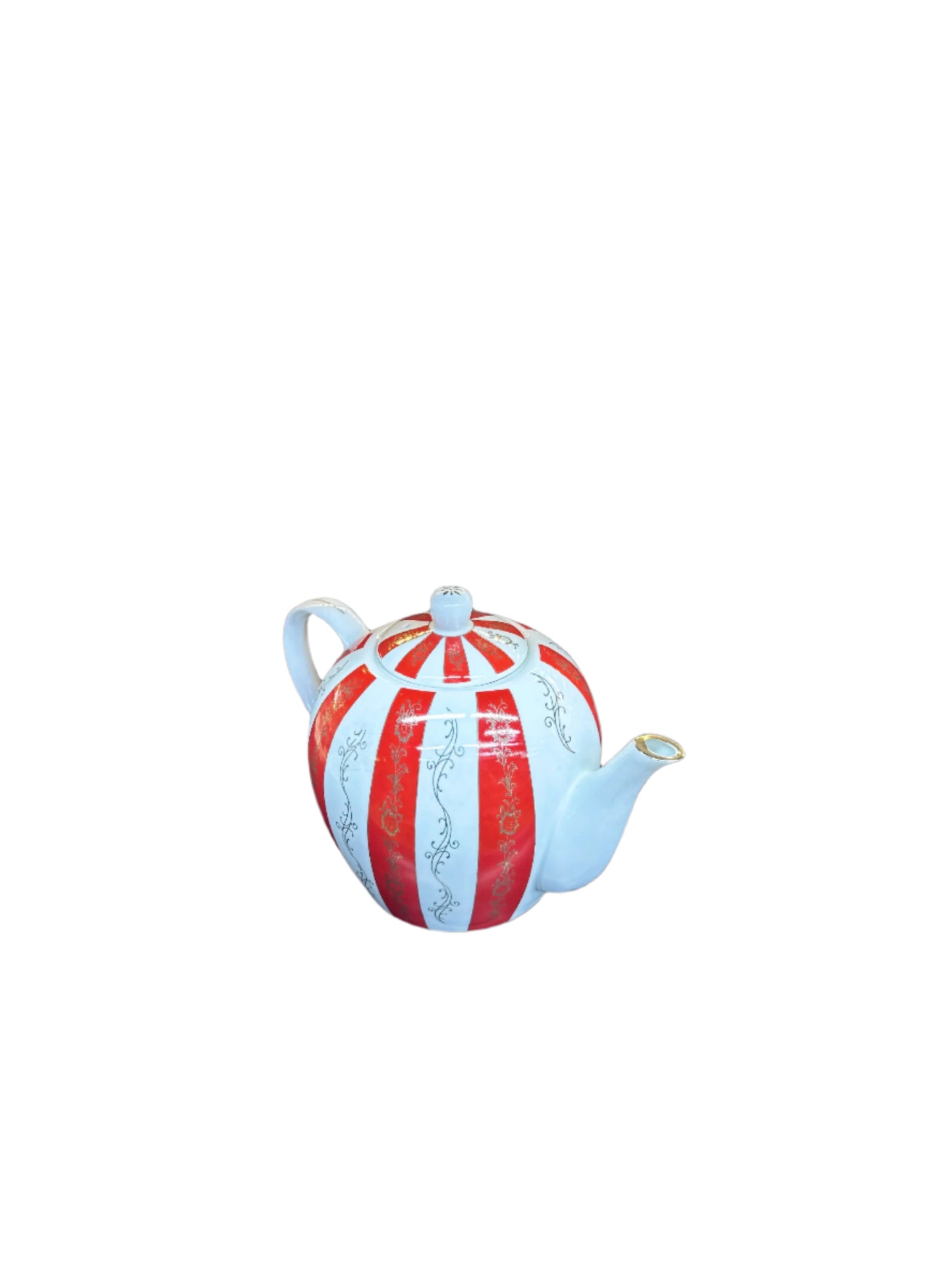 Ceramic Teapot Red-Medium