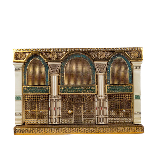 Islamic Table Decor with Al Masjid al Nabawi Replica