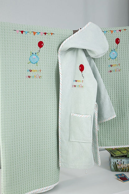 Kids Bathrobe-With a Hat-Nima